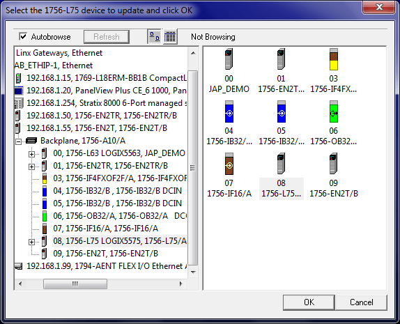 Chọn phiên bản cần Upgrade