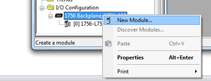 Tạo IO Module mới